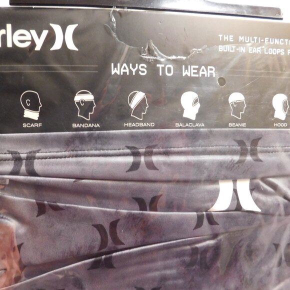 Hurley Multi Functional Gaiter with Built in Ear Loops for Optimal Fit - Picture 2 of 4